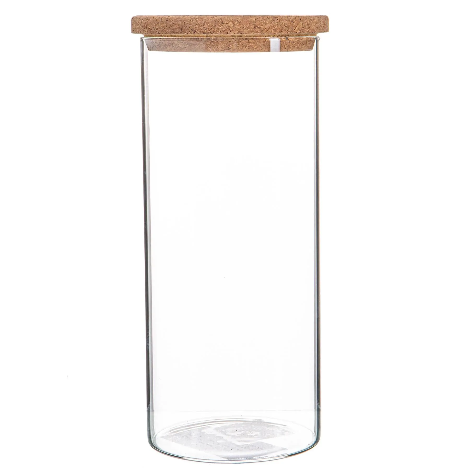 1.5L Scandi Storage Jars with Cork Lids - Pack of Three - By Argon Tableware