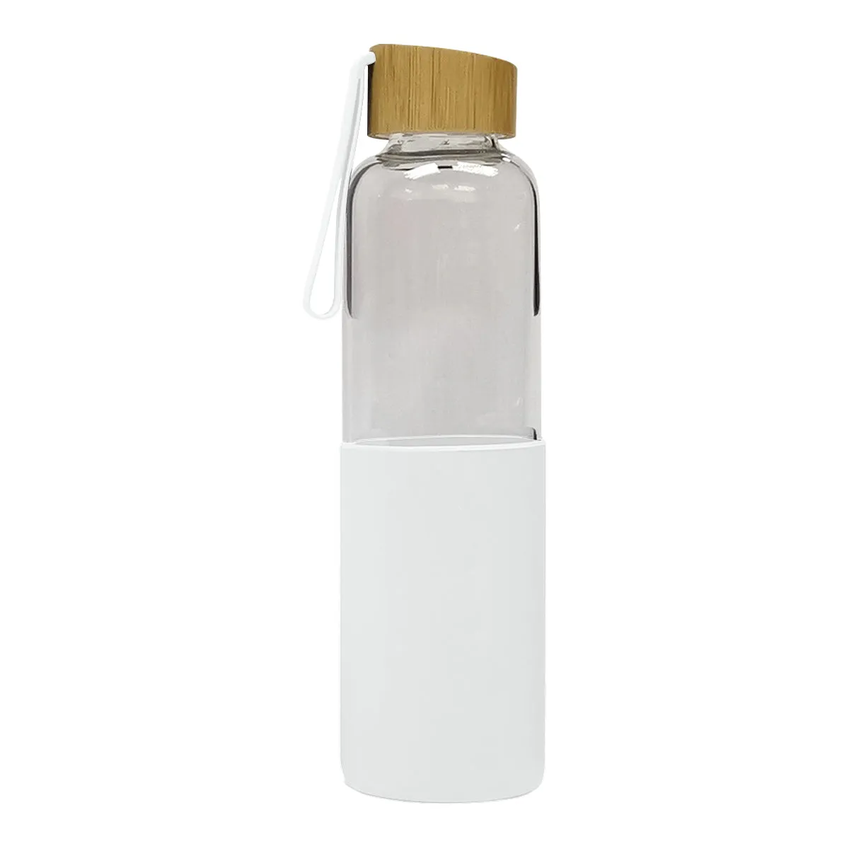 20 OZ. JAMESON GLASS BOTTLE - White With White