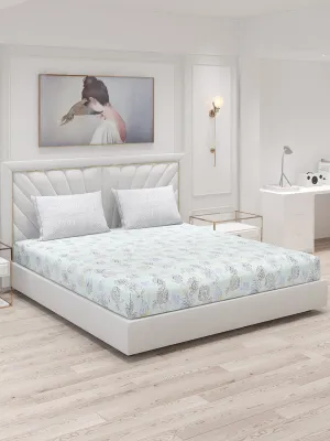 200 TC Cotton Double Bed Bedsheet with 2 Pillow Covers