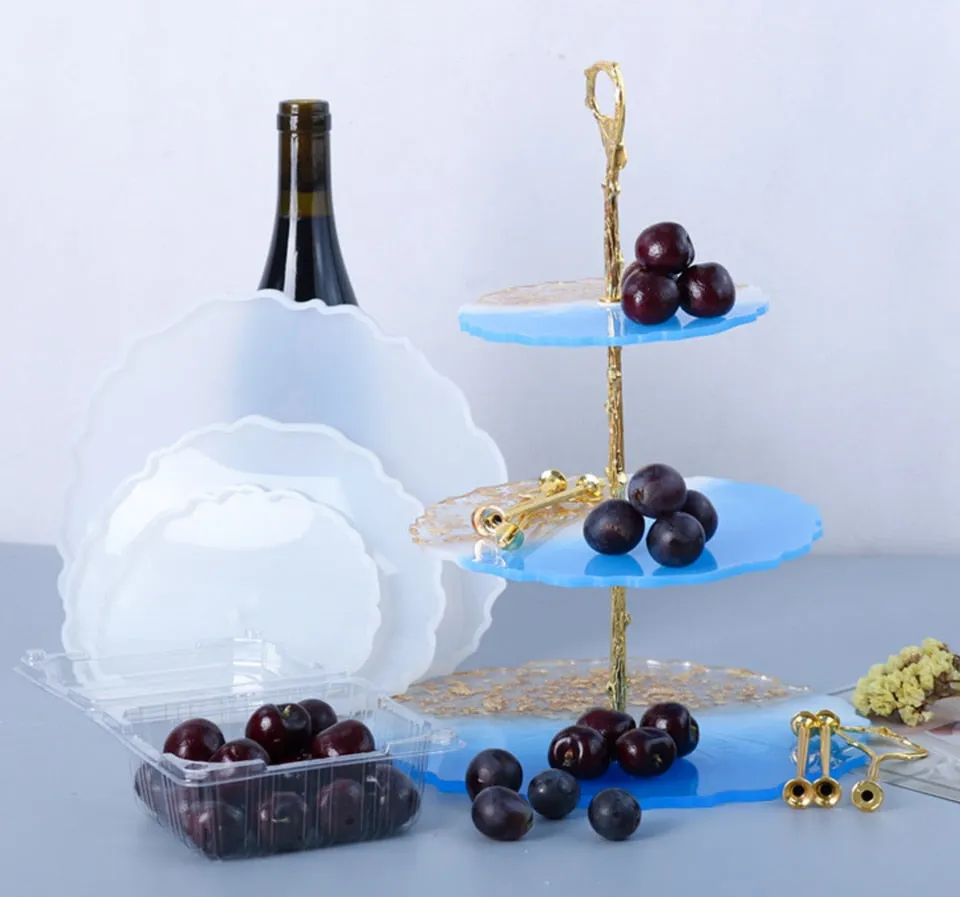 3-Tier Display Tray Silicone Molds