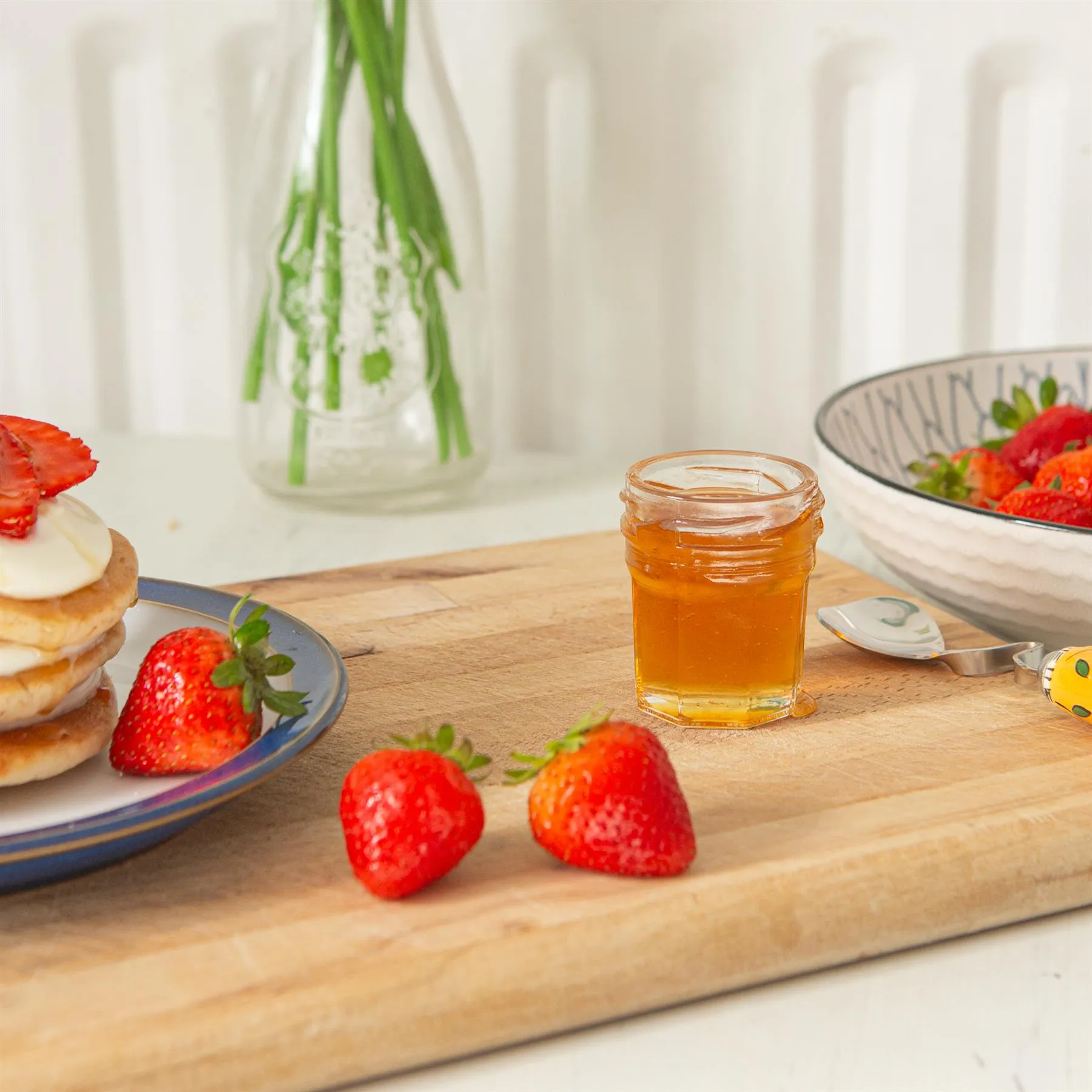 30ml Glass Jam Jars - Pack of 6 - By Argon Tableware
