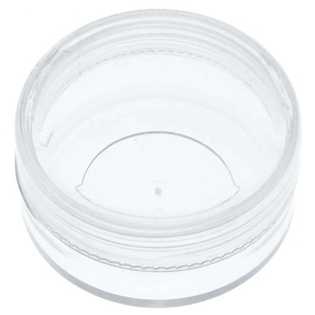 31.8mm - 1.25 inch Plastic Storage Containers - Screw On Lids - 12pc