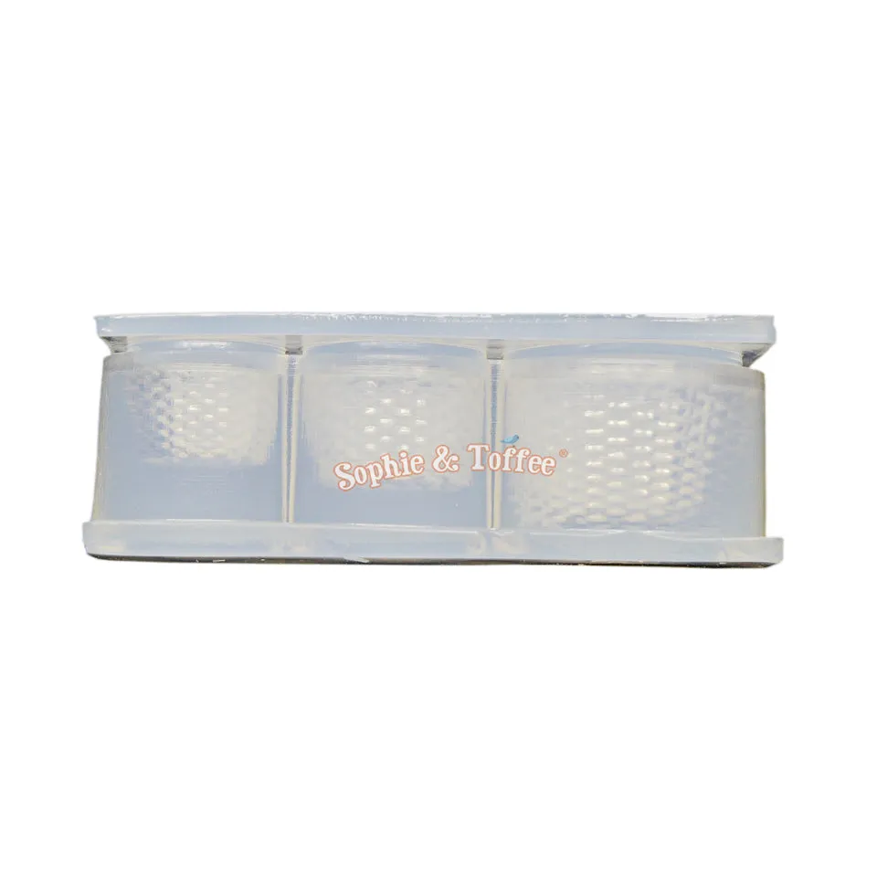 3D Basket Pot Miniature Silicone Mold