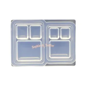3D Food Tray Miniature Silicone Mold