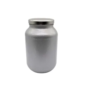 3L Glass Glitter Jar - Silicone Lid