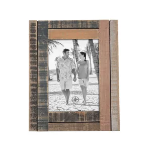 5 in. x 7 in. Wood Seaside Village Frame