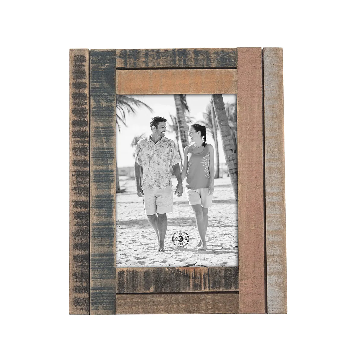 5 in. x 7 in. Wood Seaside Village Frame