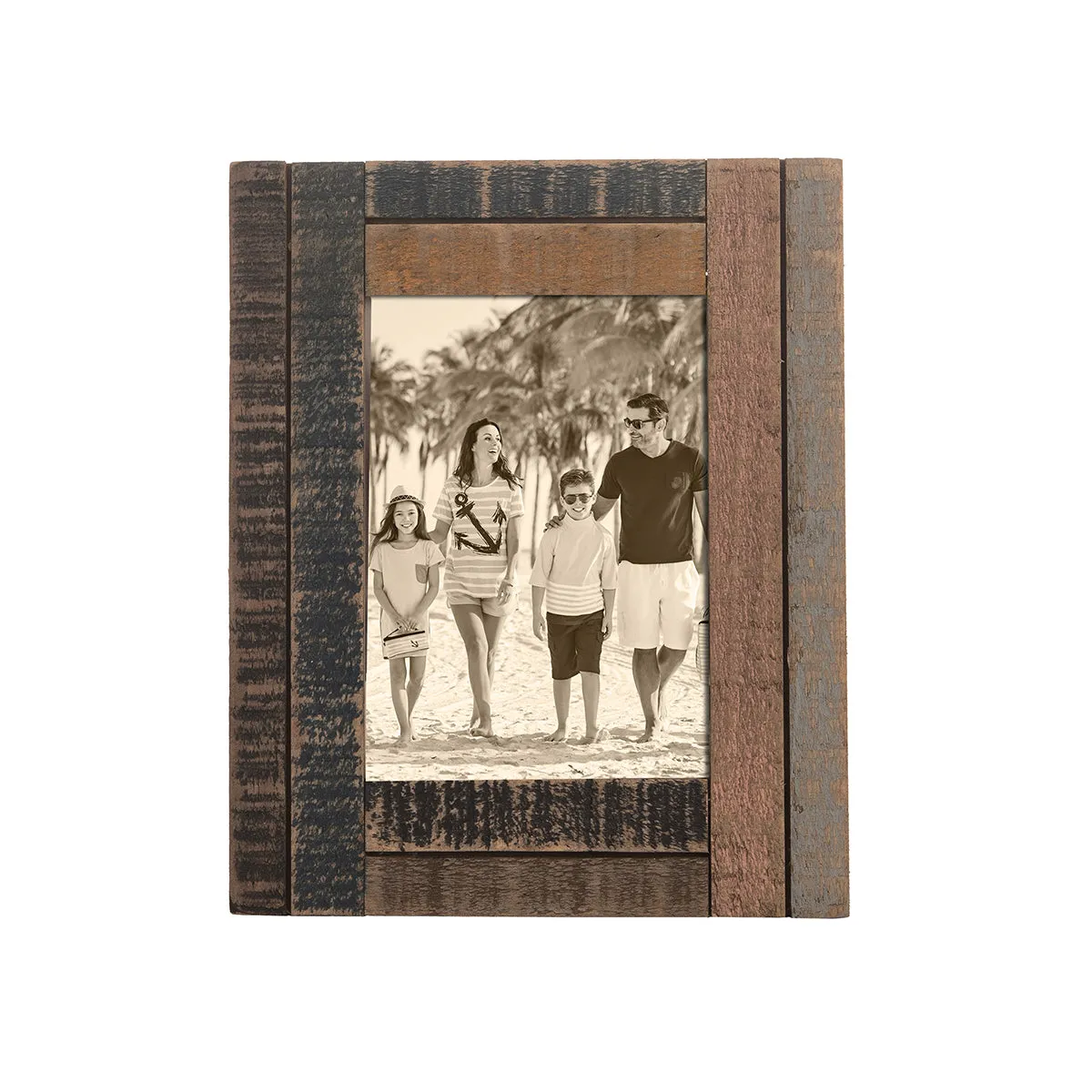 8 in. x 10 in. Wood Seaside Village Frame