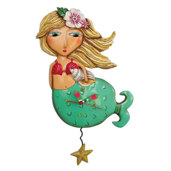 Allen Designs Shelley Mermaid Clock