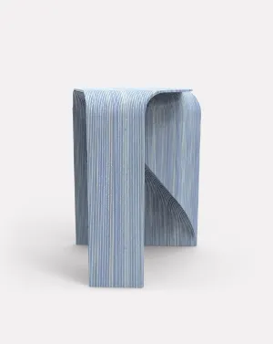 Arzachena Striated Azure Stool