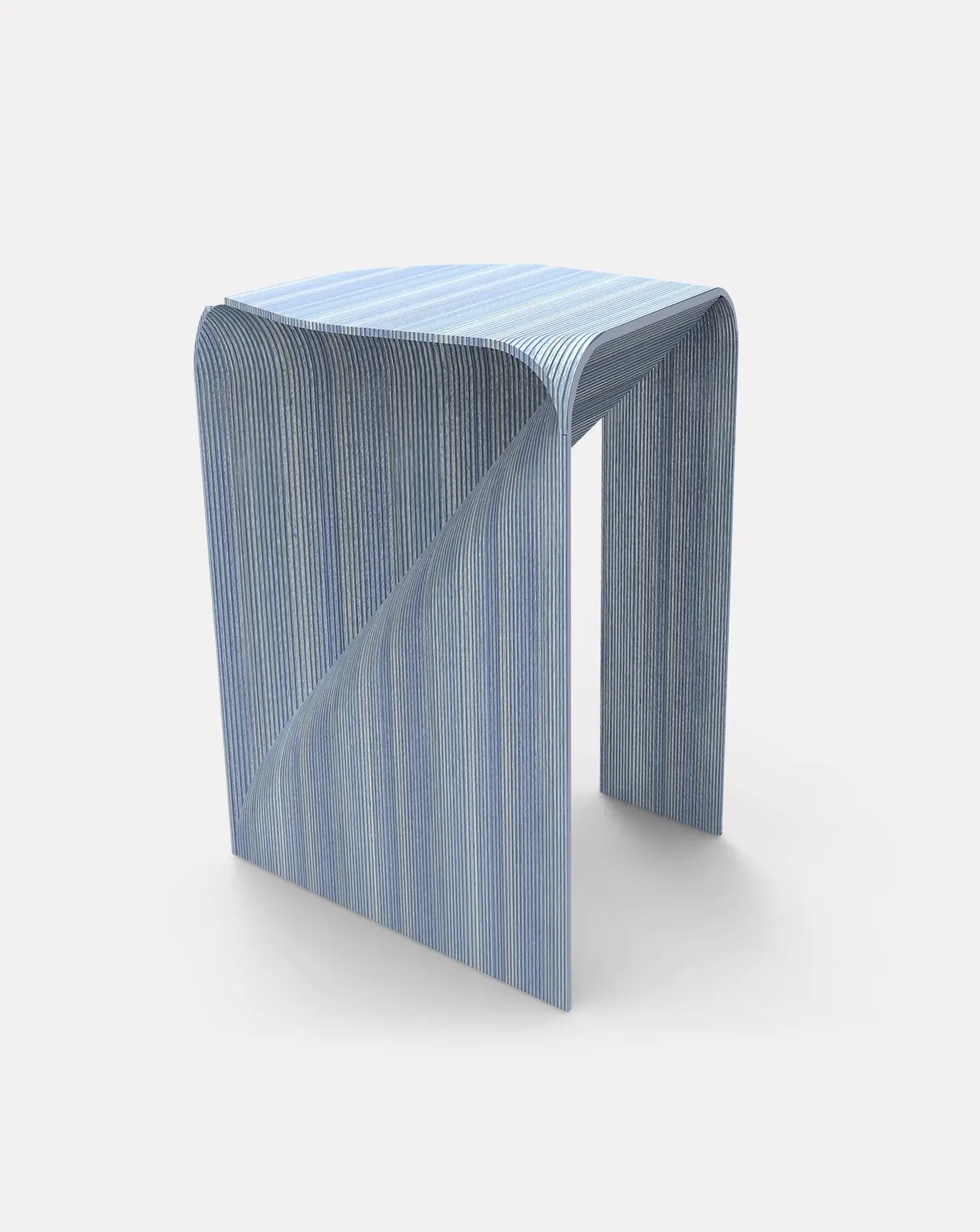 Arzachena Striated Azure Stool