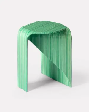 Arzachena Striated Green Stool