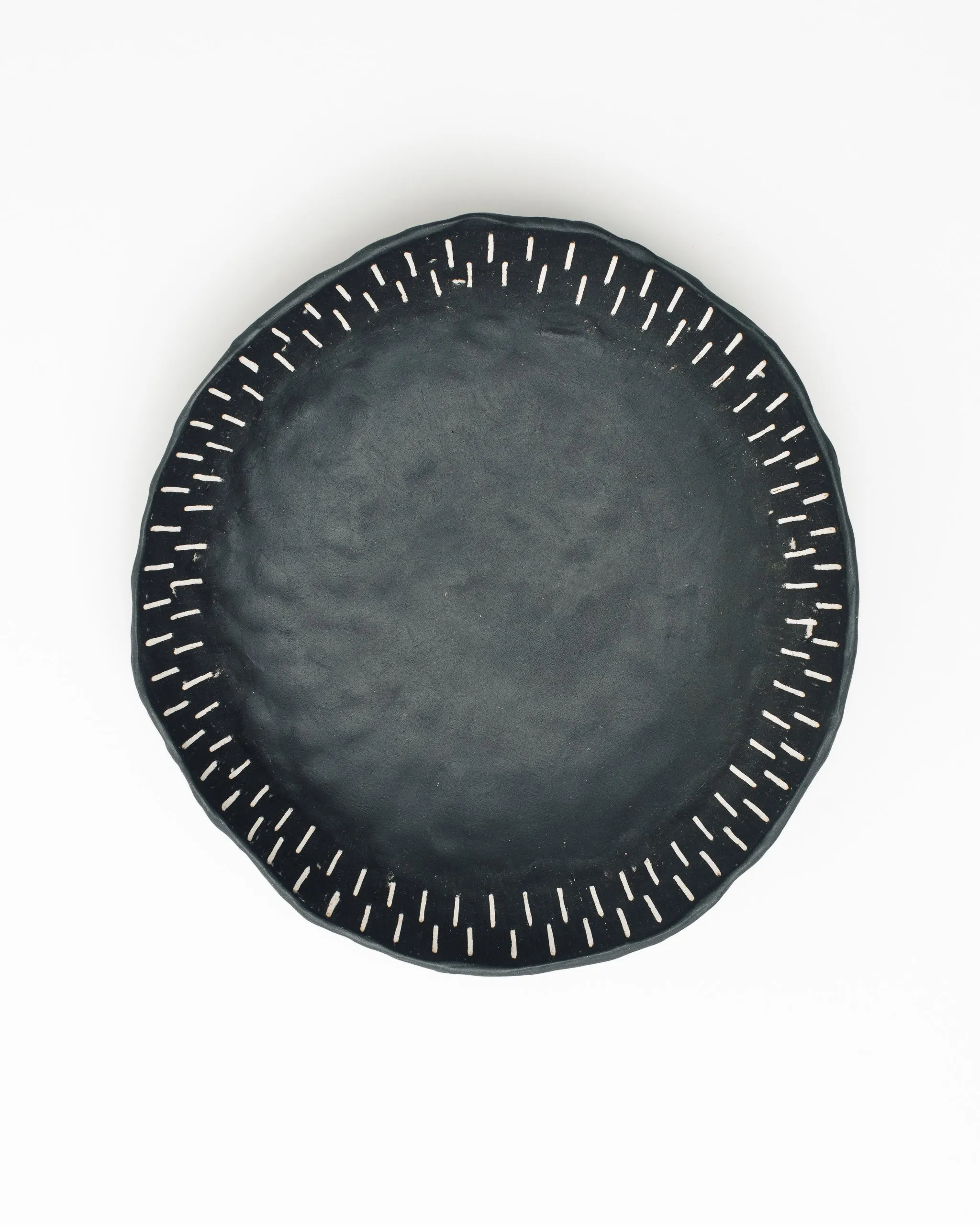 Ayame Bullock Black Mudcloth Bowls