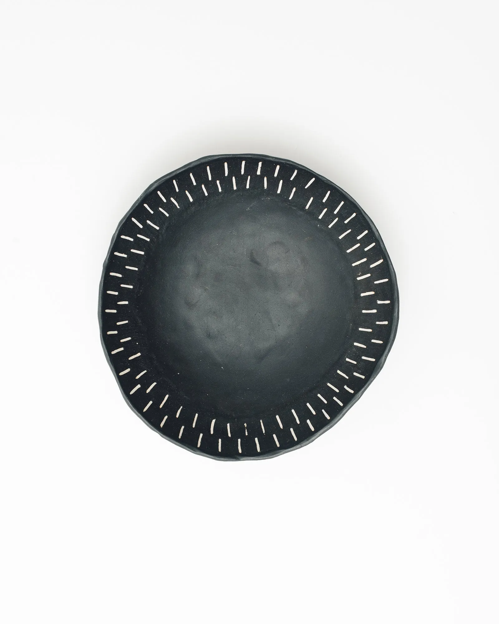 Ayame Bullock Black Mudcloth Bowls