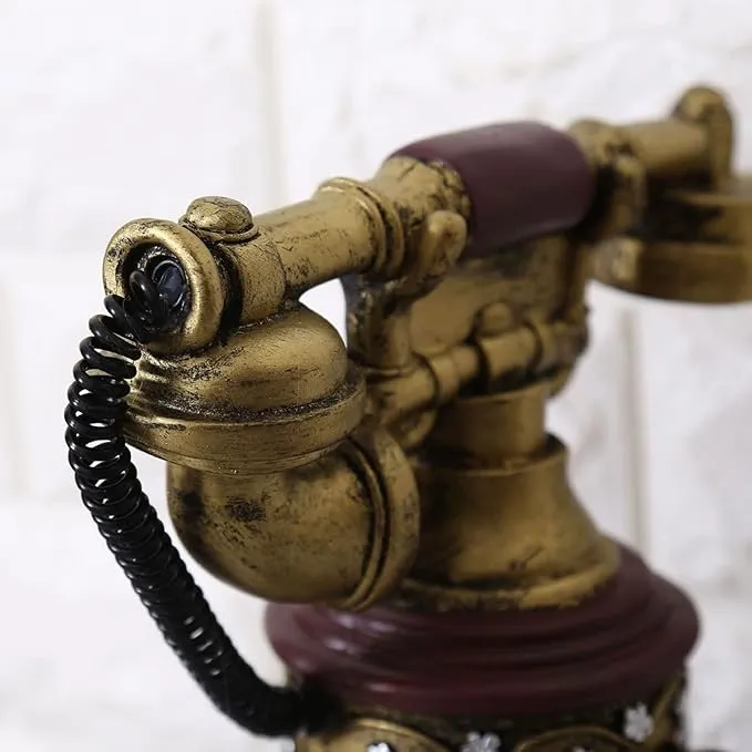 Babymoon Resin Retro Miniature Telephone | Decorative Add-ons | Baby Photography Props