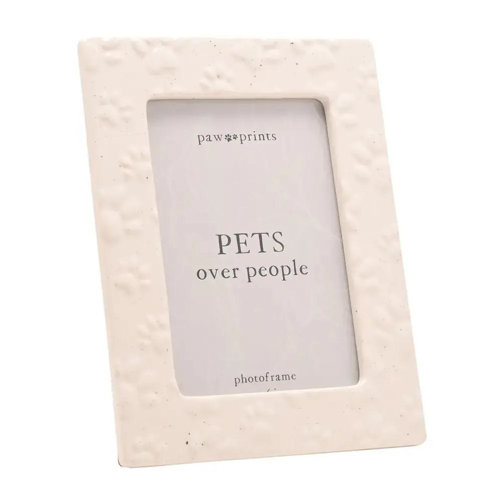 Best of Breed Paw Prints Ceramic Photo Frame