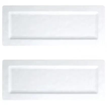 Bianco Rectangle Serving Platter Set 201BIA