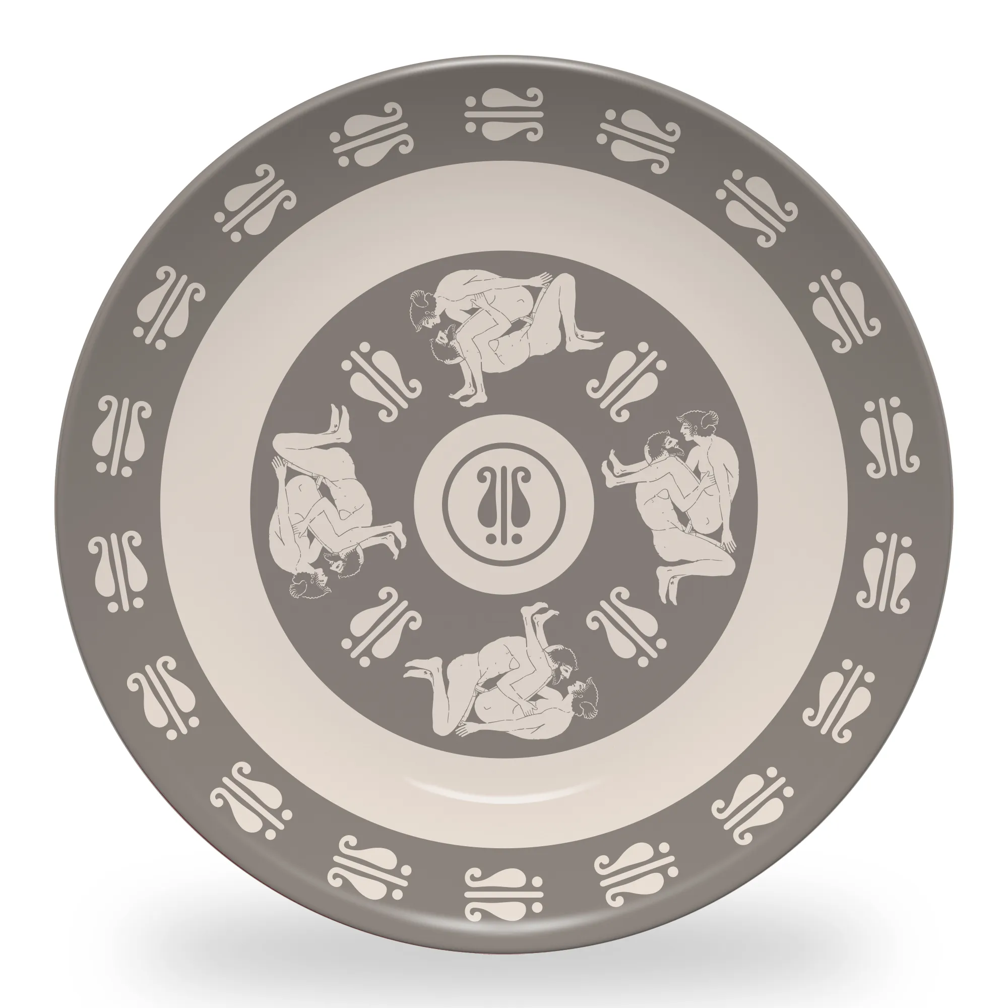 Birdcage Inspired Greek Boy Dinnerware - Plate Sets