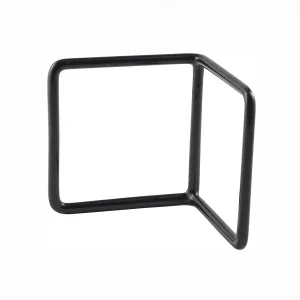 Black Anti-Slip L Shape Riser 10x10x10cm - Pack 1