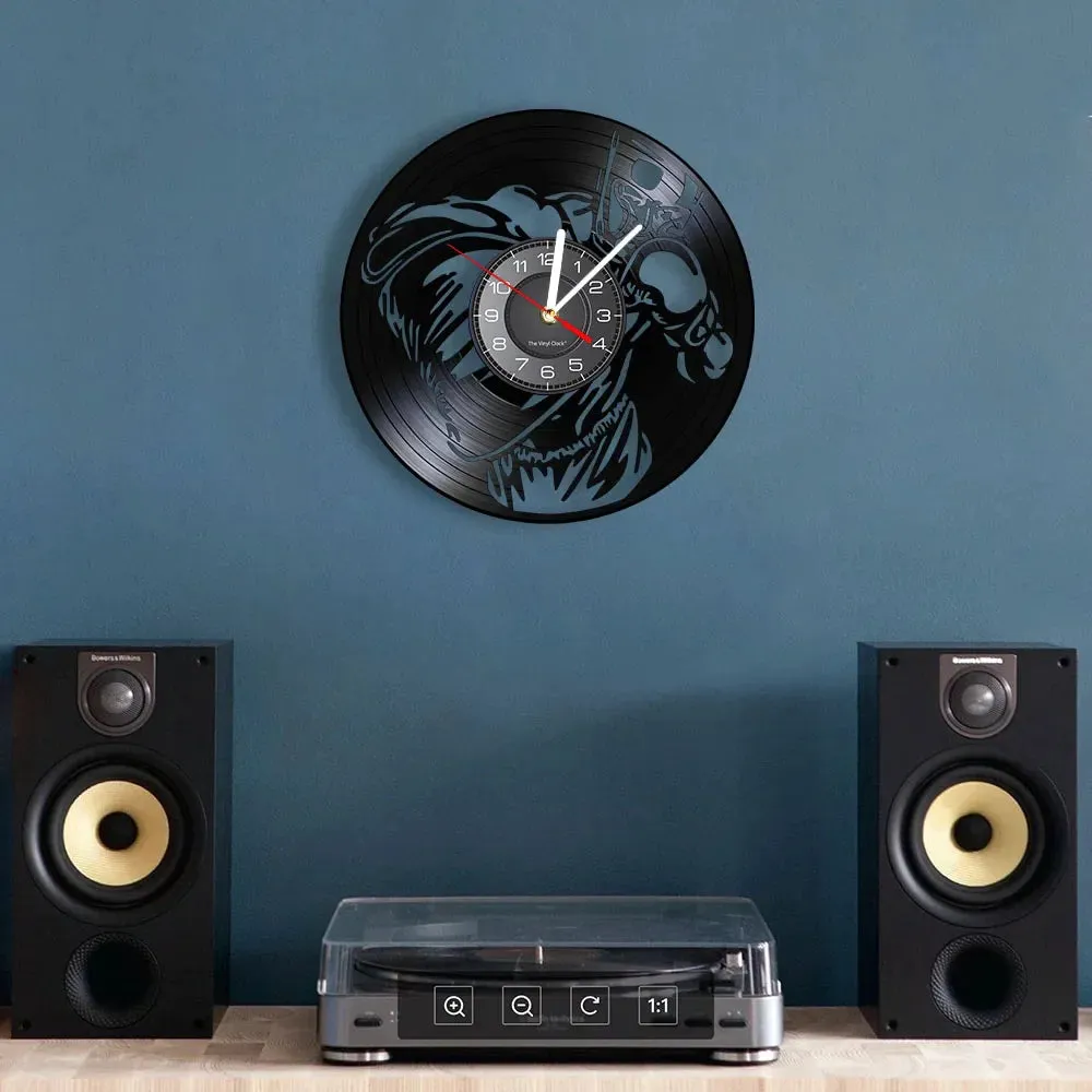 Boxing Vinyl Record Wall Clock