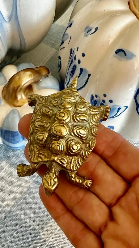 Brass Animal Figurines - Variety (Bat, Cricket, Goat, Fish, Turtle, Elephant)