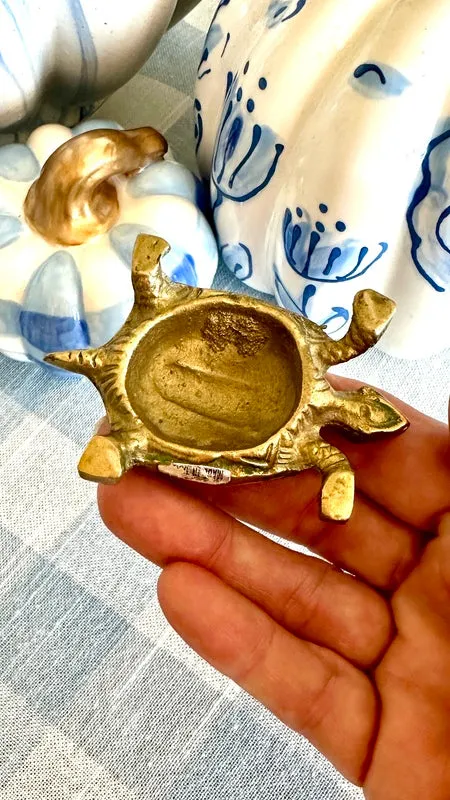 Brass Animal Figurines - Variety (Bat, Cricket, Goat, Fish, Turtle, Elephant)