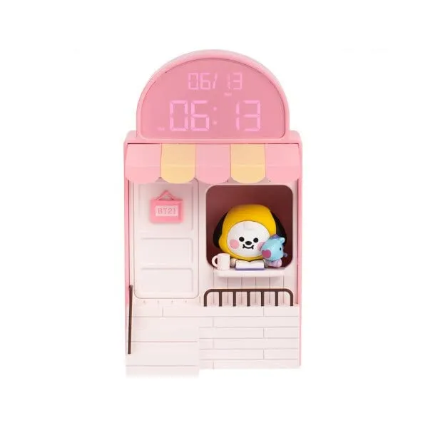 BT21 Chimmy Cafe Clock Led Desk Clock / Figure Home Deco