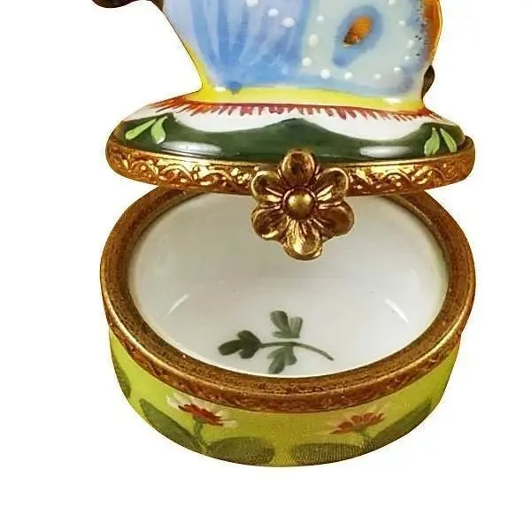 Butterfly Blue-Gold