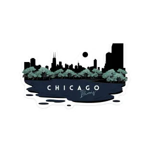 Chicago Skyline Sticker