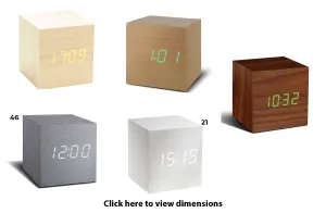 Click Clock Cube Clocks