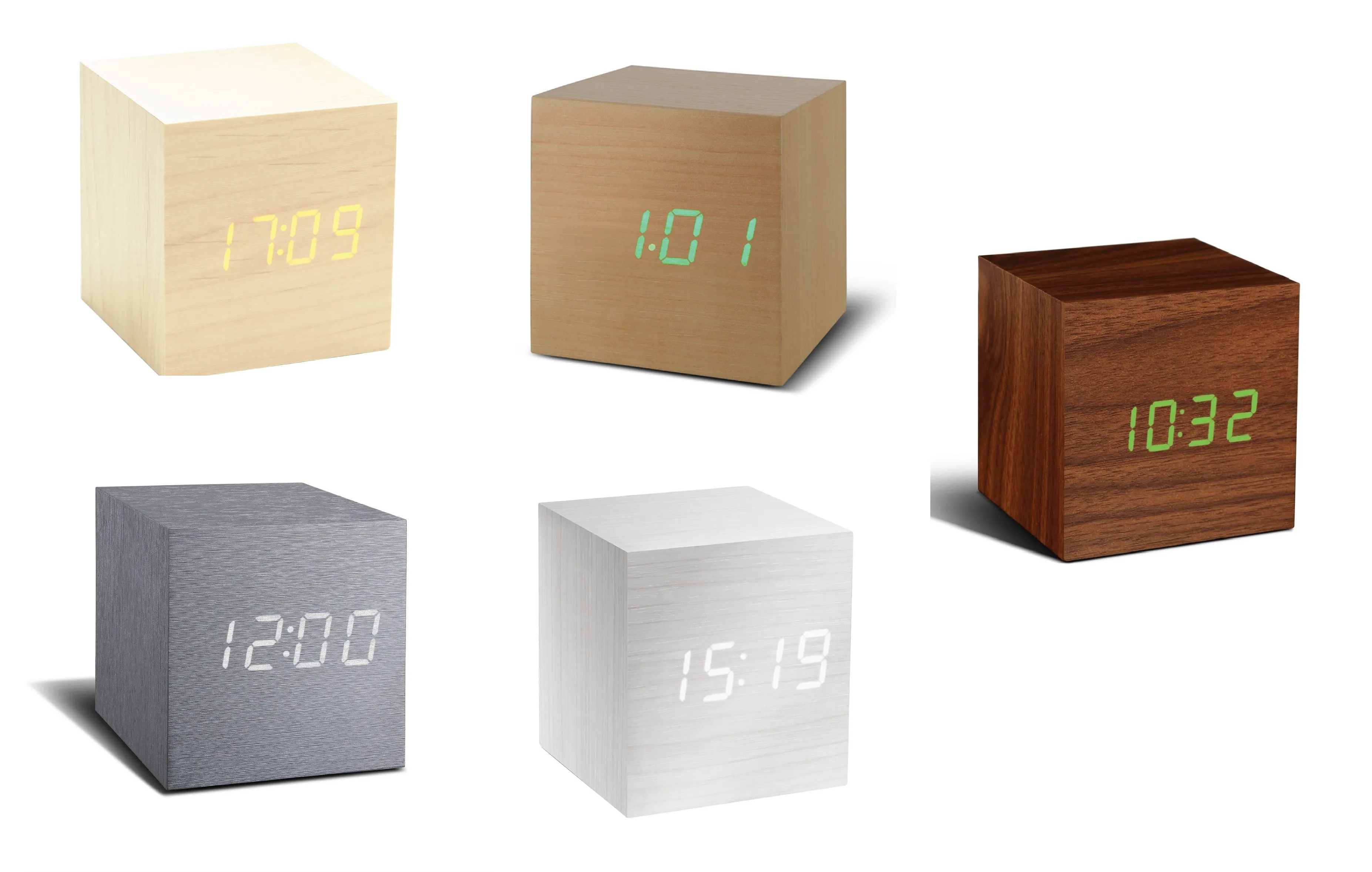 Click Clock Cube Clocks