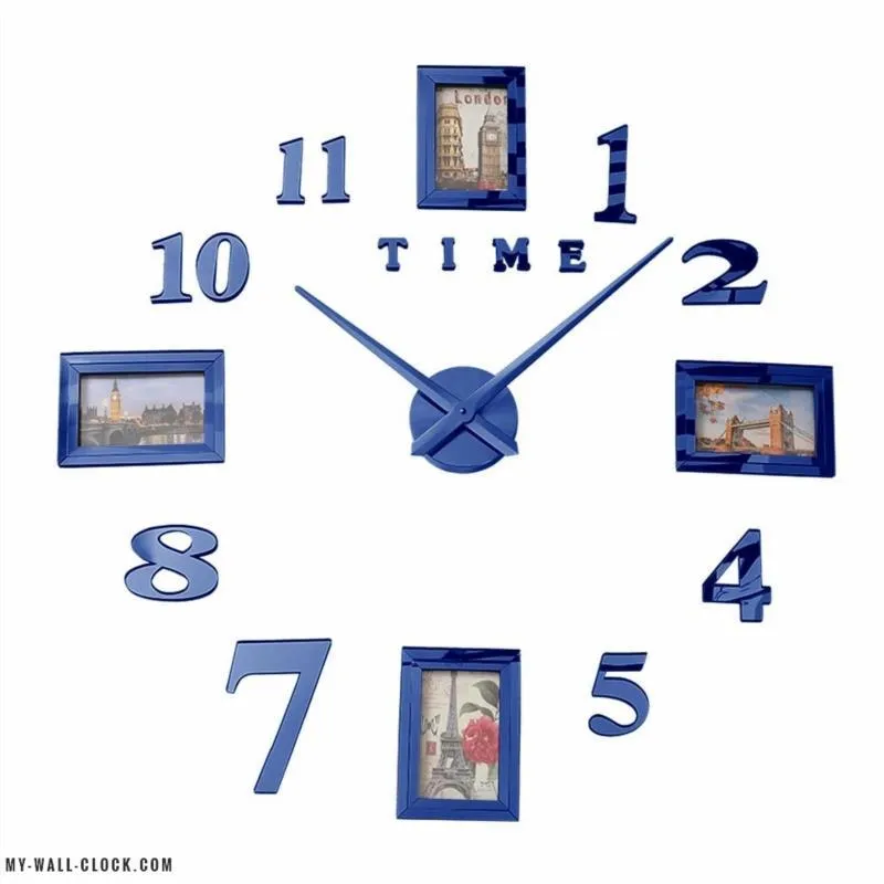 Clock stickers Photo frames