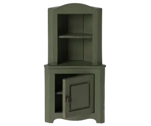 Corner Cabinet | Dark Green