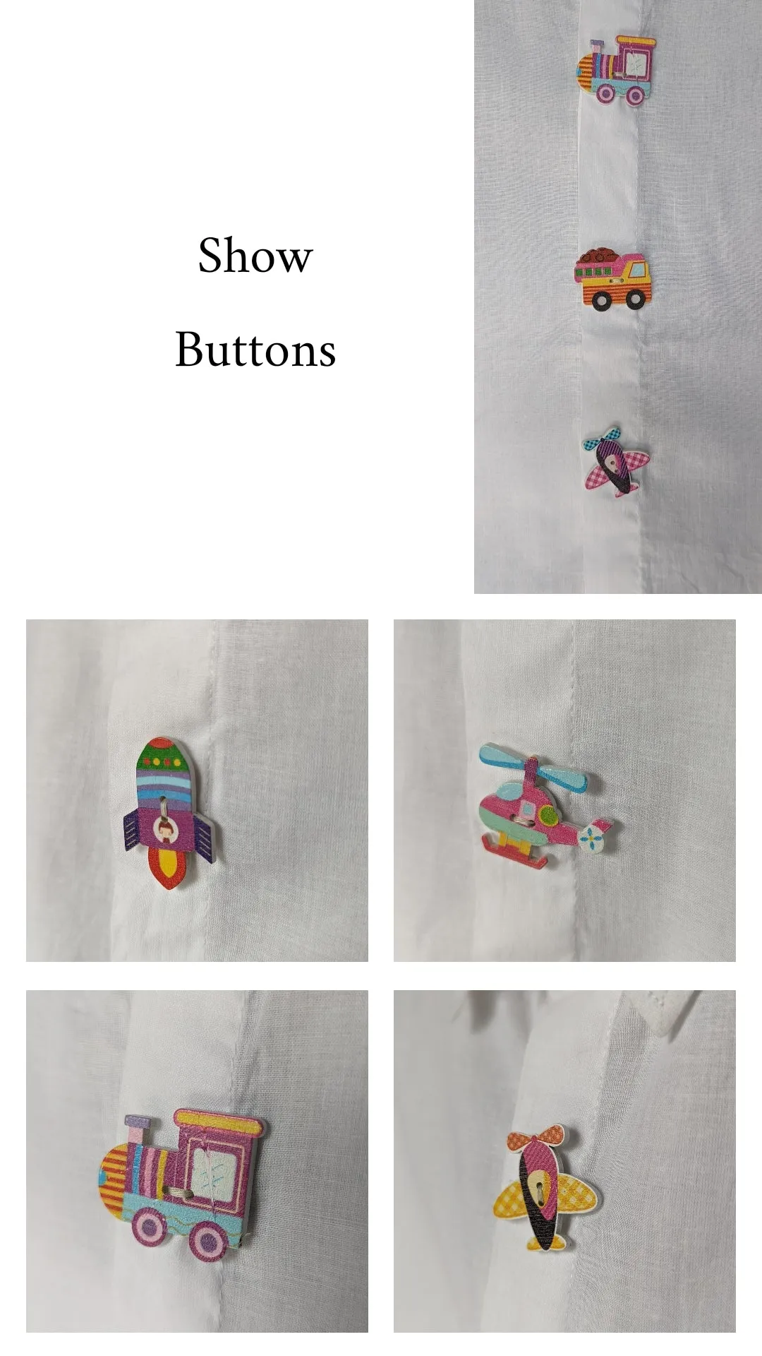 Cotton Malmal Shirt | Get Set Go | 0-12 Years