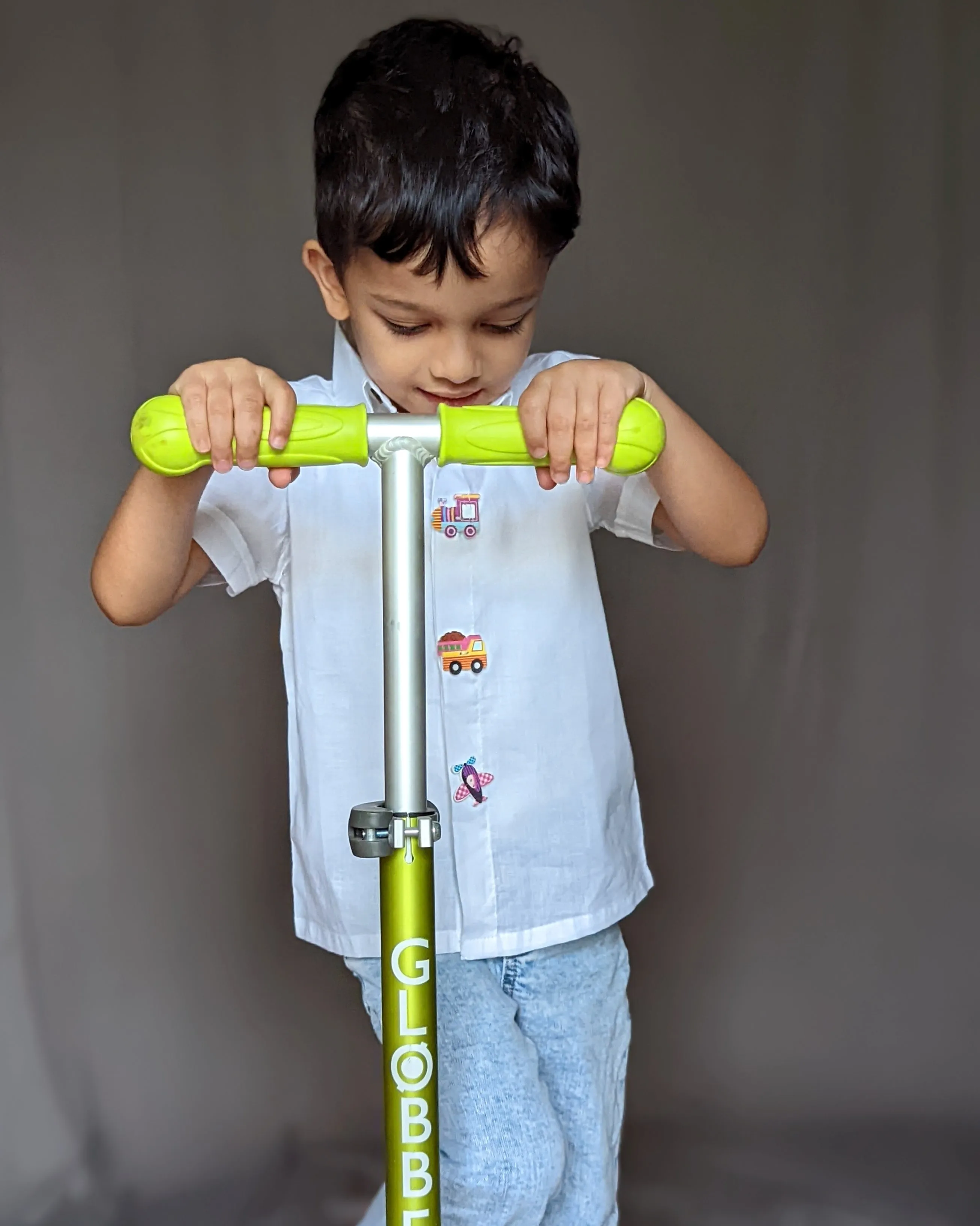 Cotton Malmal Shirt | Get Set Go | 0-12 Years