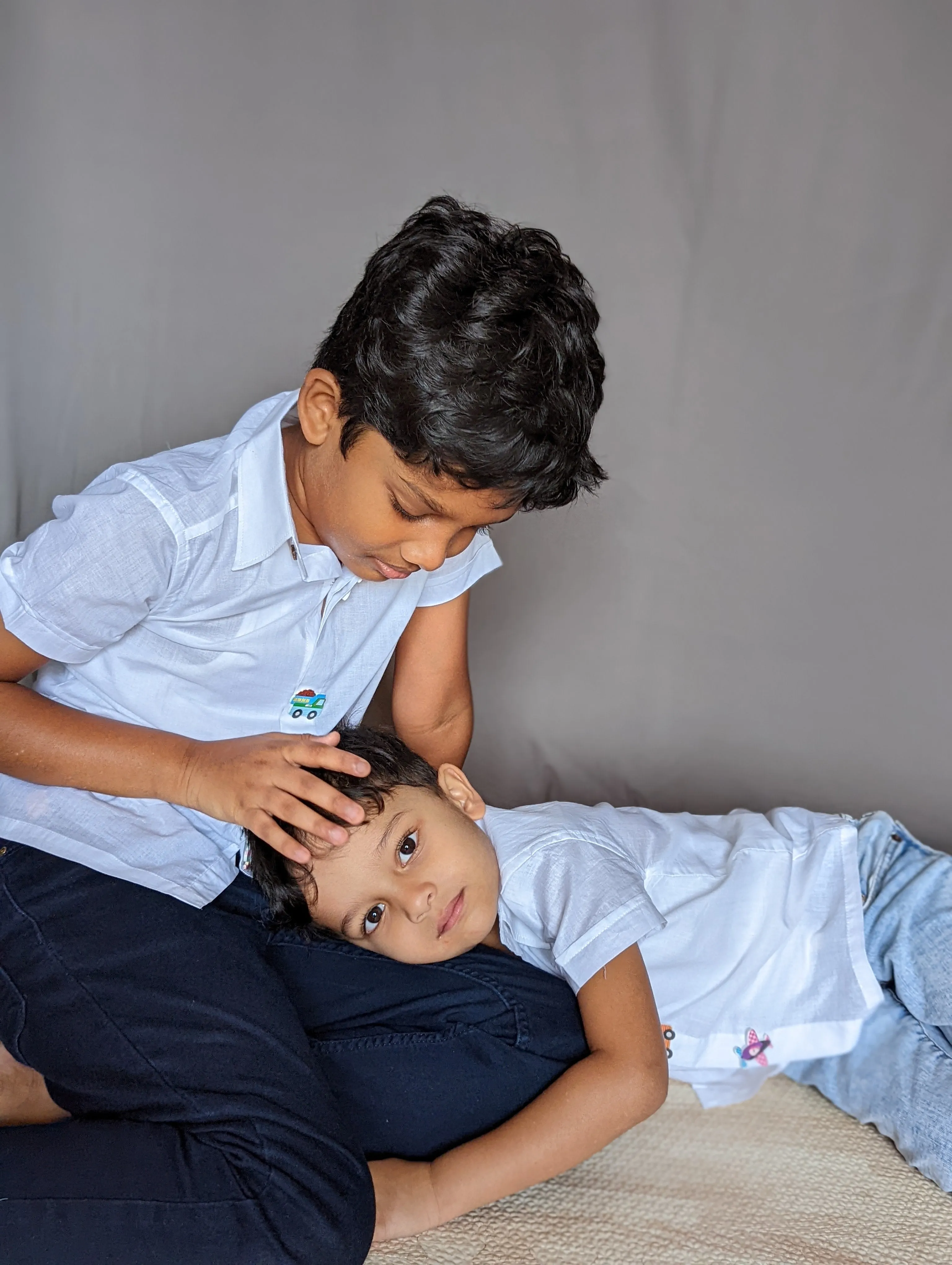 Cotton Malmal Shirt | Get Set Go | 0-12 Years