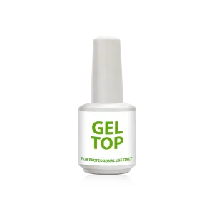 Cre8tion Empty Glass WHITE Bottle, Gel Top, 0.5oz, 26170 (Packing: 288 pcs/case)