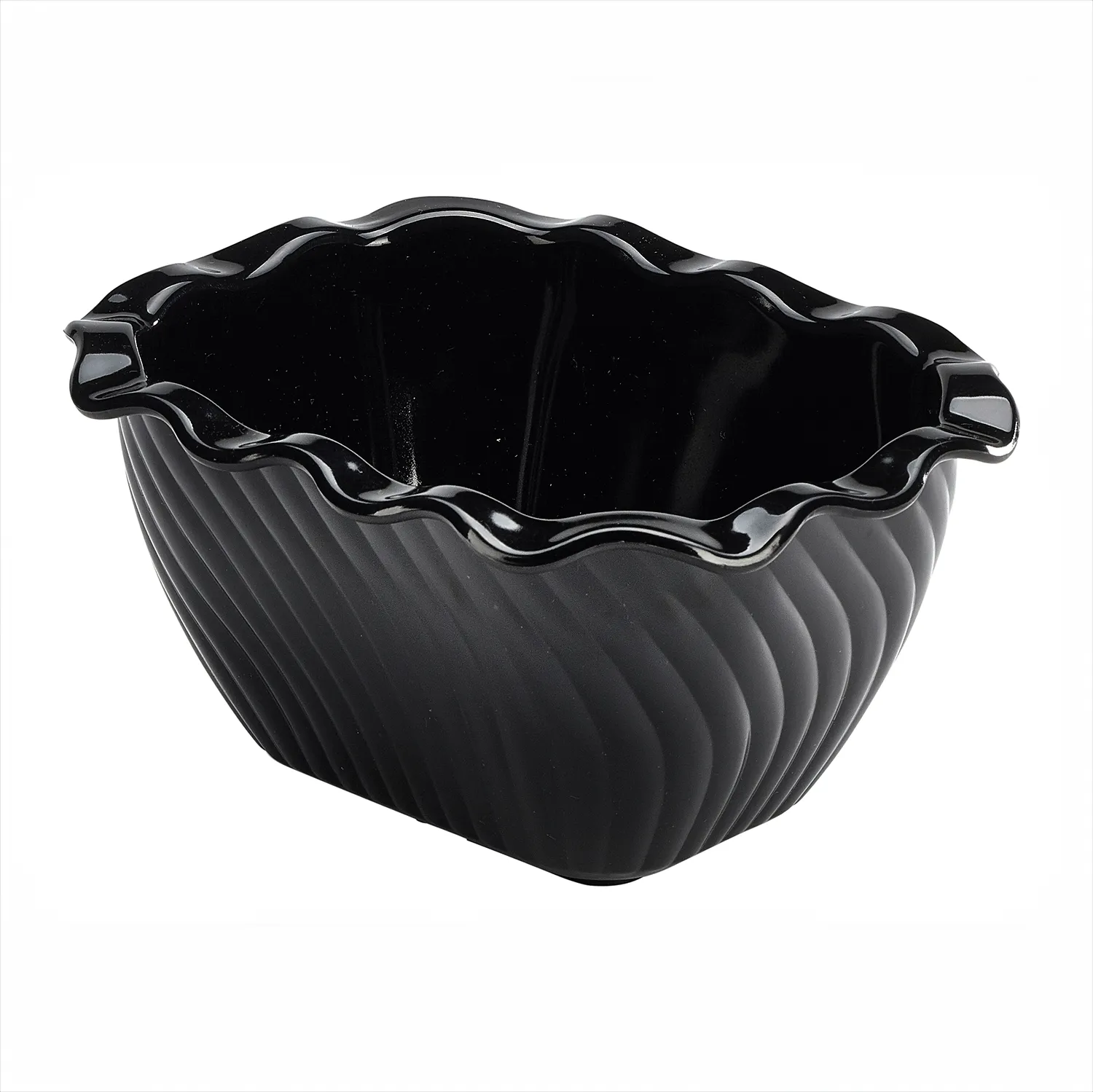 Crock 2.5Lb (1.1Kg) Tulip Black 158X127X89mm - Pack 1
