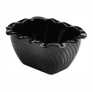 Crock 2.5Lb (1.1Kg) Tulip Black 158X127X89mm - Pack 1