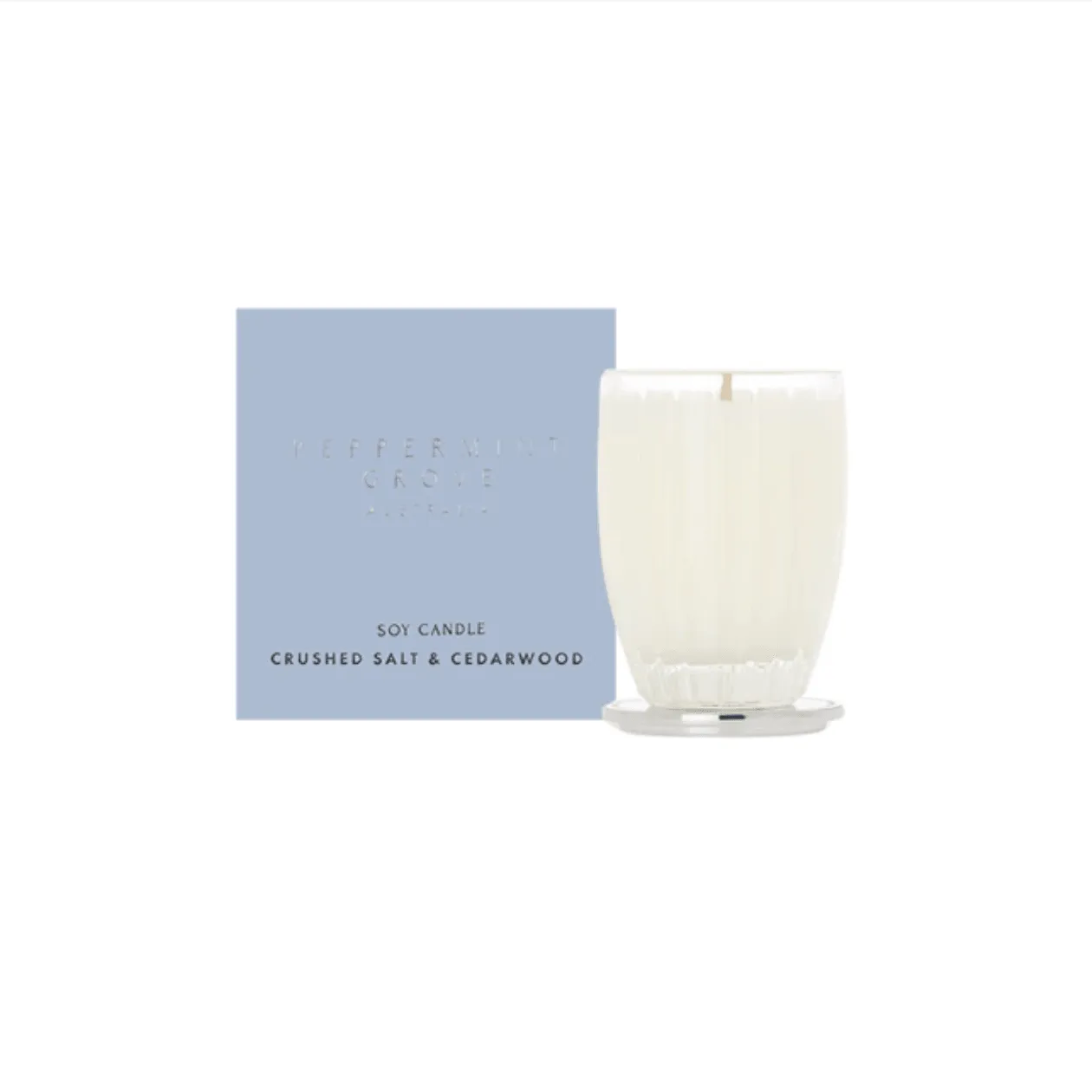Crushed Salt   Cedarwood | Small Candle