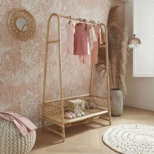 Cuddle Co Aria Clothes Rail - Rattan
