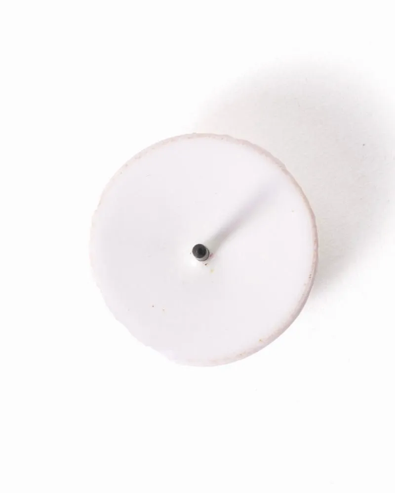 Daiyo Candle Holder, Circular, White