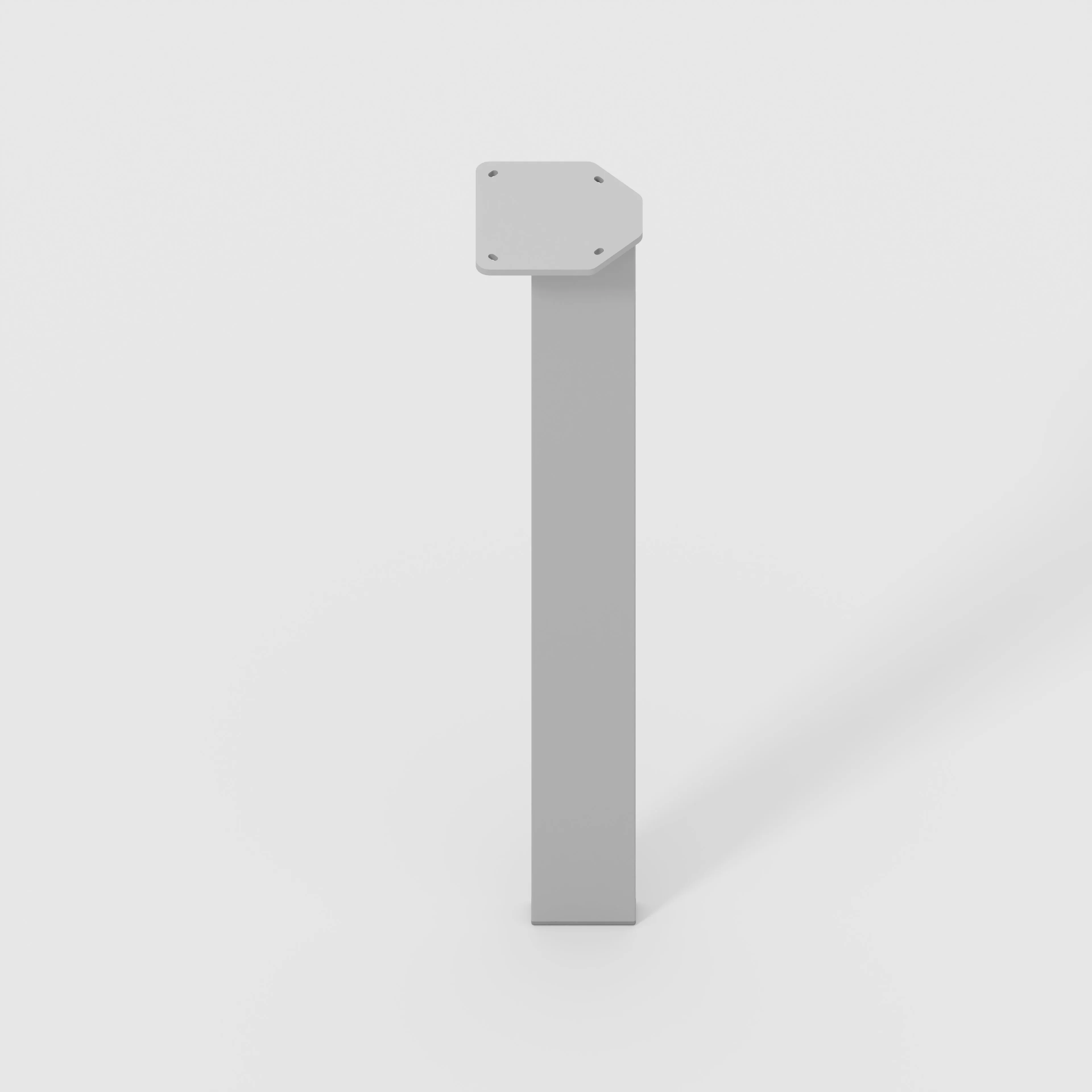 Desk/Table Legs - Rectangular Single Pin