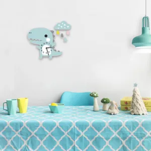 DIY Adhesive Sticker Clock for Children's Room