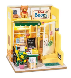 DIY Miniature Dollhouse Kit: Mind-Find Bookstore