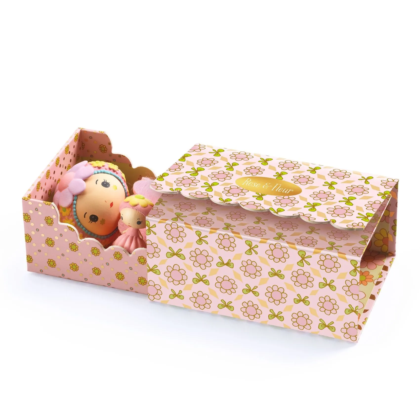 Djeco - Tinyly figurine - Rose & Fleur Tinyroom