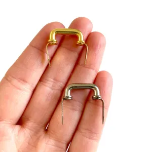 Doll Purse Handbag Hanger Metal 2pcs