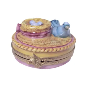 Easter Bonnet And Blue Bird