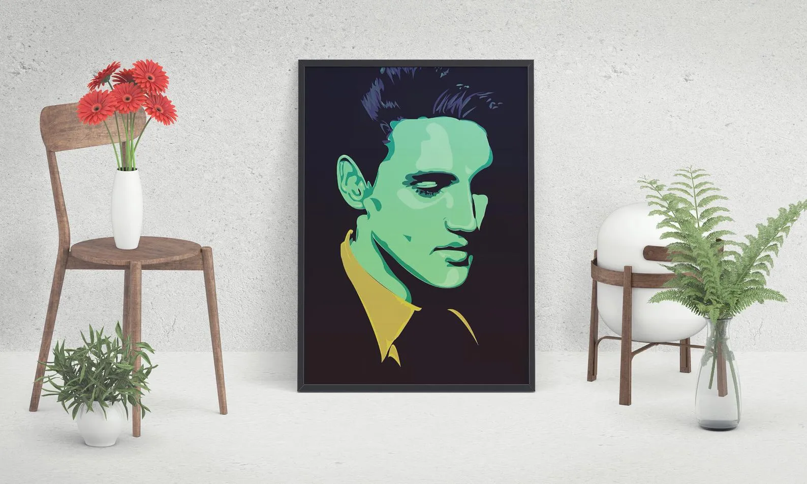 Elvis Presley Poster, Custom Music Print, Music Poster, Custom Poster, Home Decor, Wall Hangings, American Rock And Roll Star