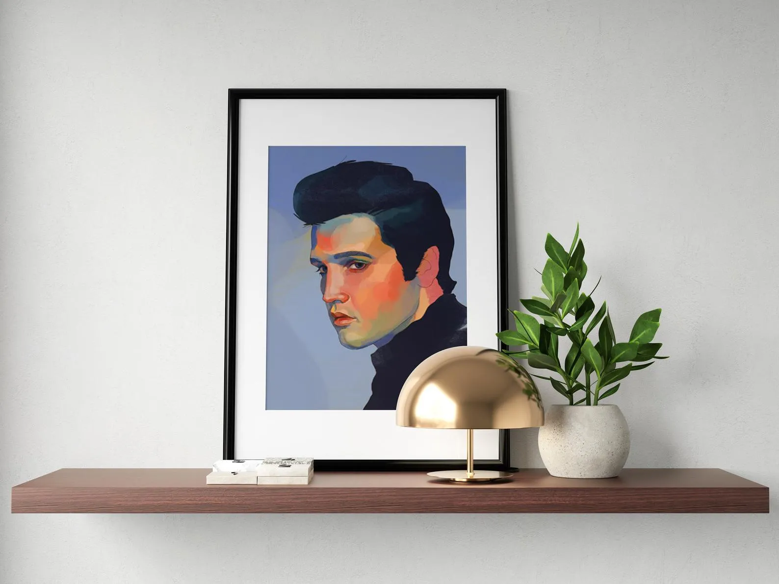 Elvis Presley Poster, Custom Music Print, Music Poster, Custom Poster, Home Decor, Wall Hangings, American Rock And Roll Star